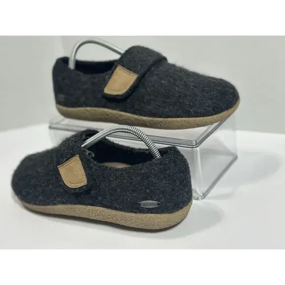 Giesswein Ultra Comfort Camden Gray Wool Shoes US 8 EUR 38 Ladies Cozy Slippers - Picture 4 of 14